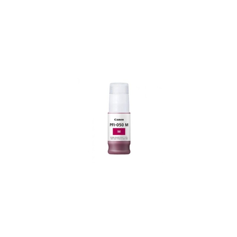 Tinta Canon PFI-050 M a Base de Pigmentos 70ml para imagePROGRAF TC-20 Color Magenta