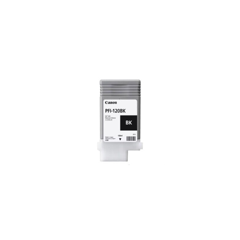 Tinta Canon PFI-120 BK 130ml Color Negro