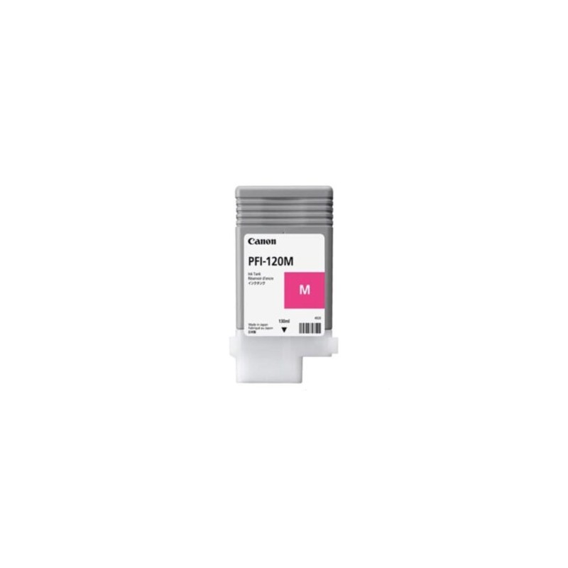 Tinta Canon PFI-120M 130ml Color Magenta