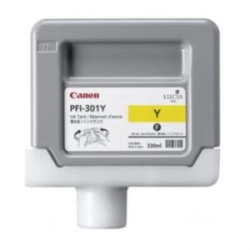 Tinta Canon PFI-301Y Color Amarillo de 330ML