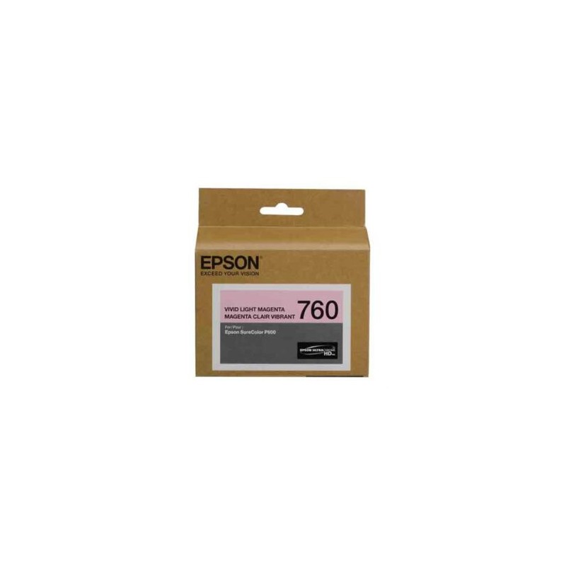 Tinta Epson SC-P600 25.9ml Color Magenta Claro Vivo