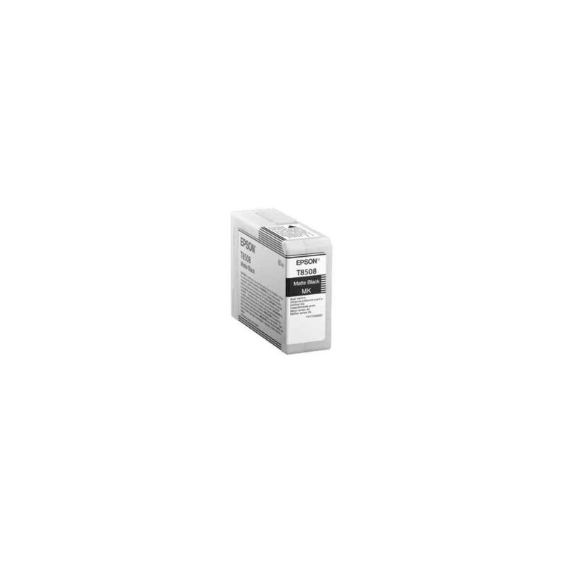Tinta Epson SC-P800 80ml Color Negro Mate