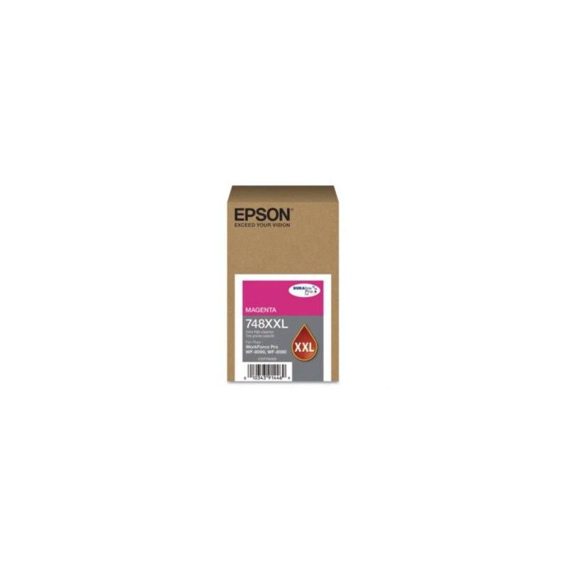 Tinta Epson T748XXL Capacidad Extra Alta WF-6090/WF-6590 Color Magenta