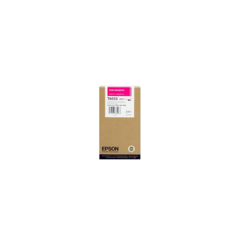 Tinta Epson Stylus Pro 7880/9880 220ml Color Magenta