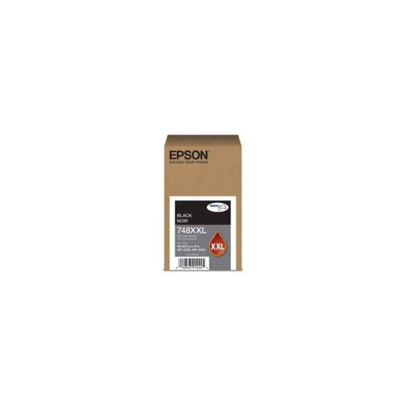 Tinta Epson T748XXL Capacidad Extra Alta WF-6090/WF-6590 Color Negro