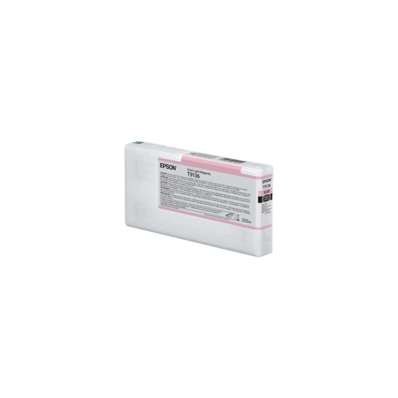 Tinta Epson UltraChrome HD 200ml Color Magenta Claro Vivo