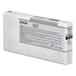 Tinta Epson UltraChrome HD 200ml Color Negro Claro
