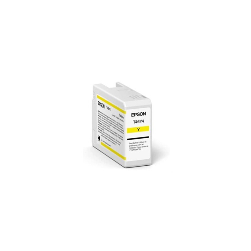 Tinta Epson UltraChrome Pro 10 50ml Color Amarillo