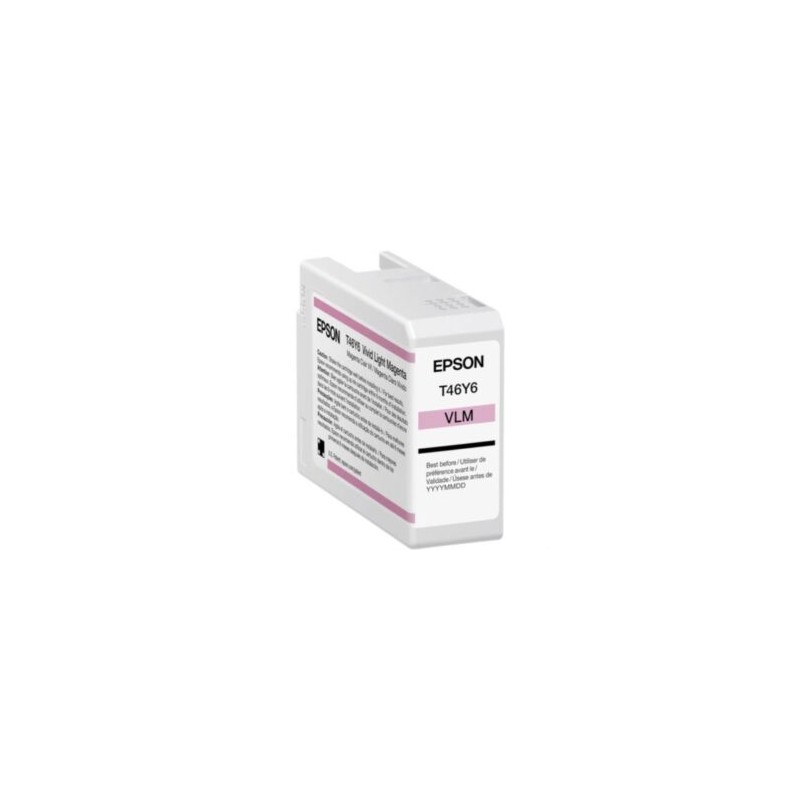 Tinta Epson UltraChrome Pro 10 50ml Color Magenta Claro
