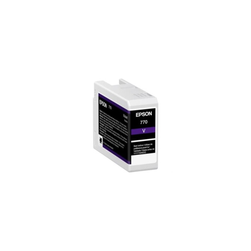 Tinta Epson UltraChrome PRO10 T770 25ml Color Violeta