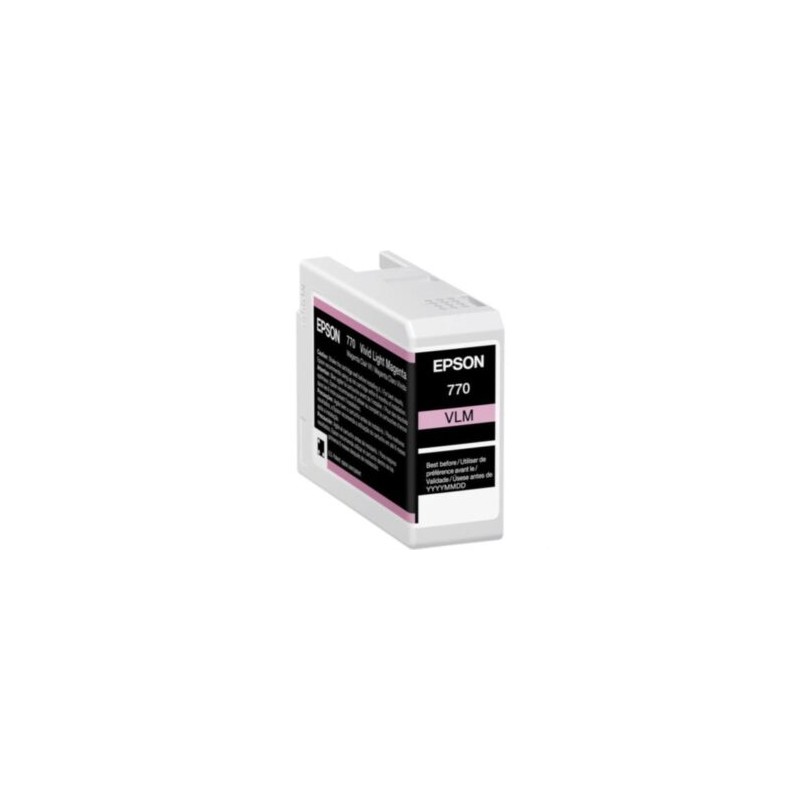 Tinta Epson UltraChrome Pro 10 25ml Color Magenta Claro Vivo