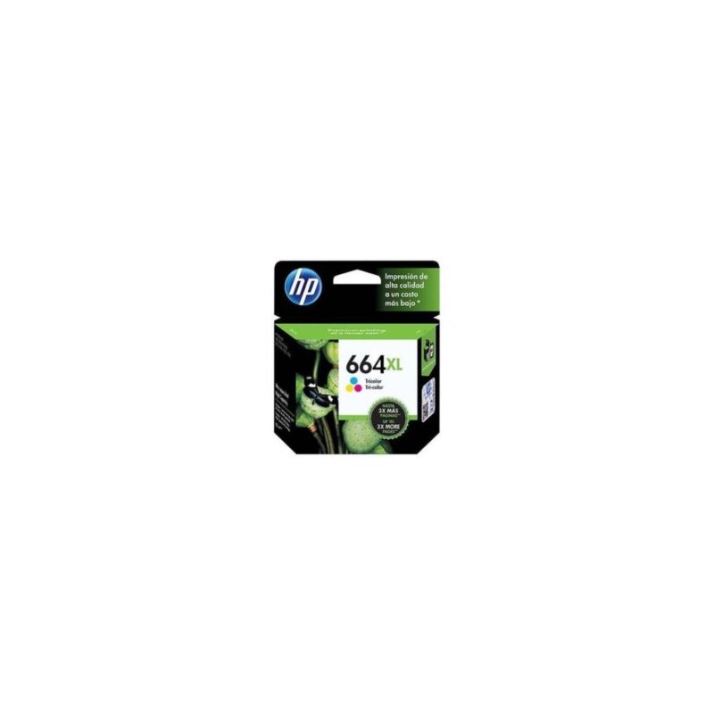 TINTA HP 664XL TRICOLOR ALTO RENDIMIENTO