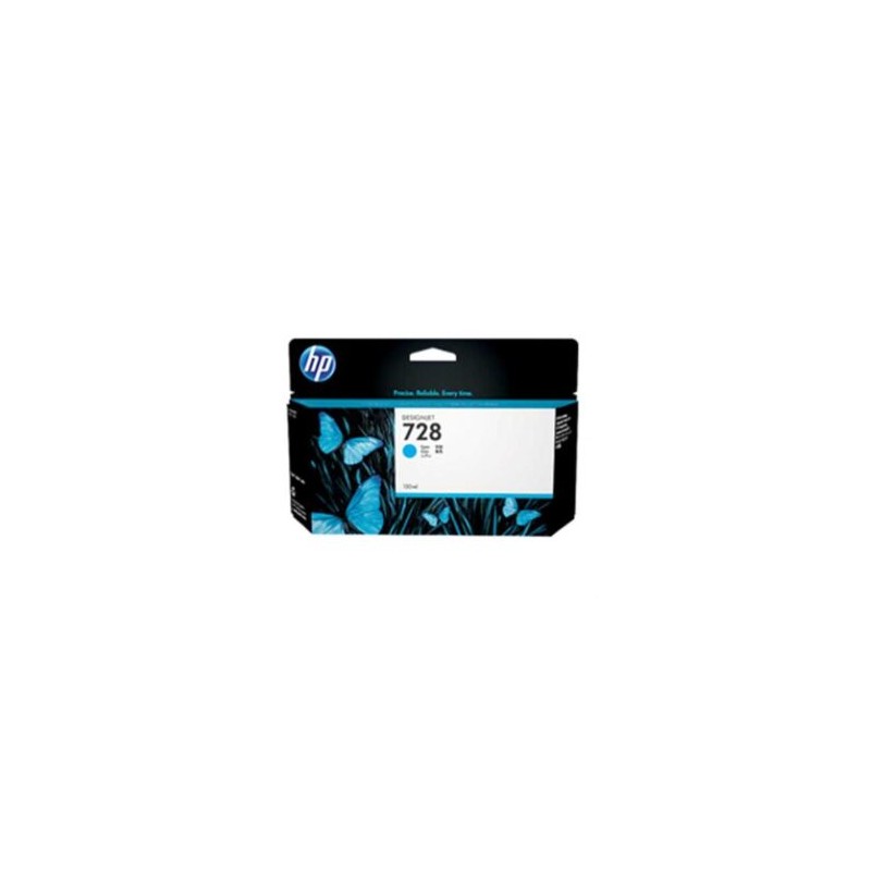 TINTA HP LF 728 DESIGNJET CIAN 300ML