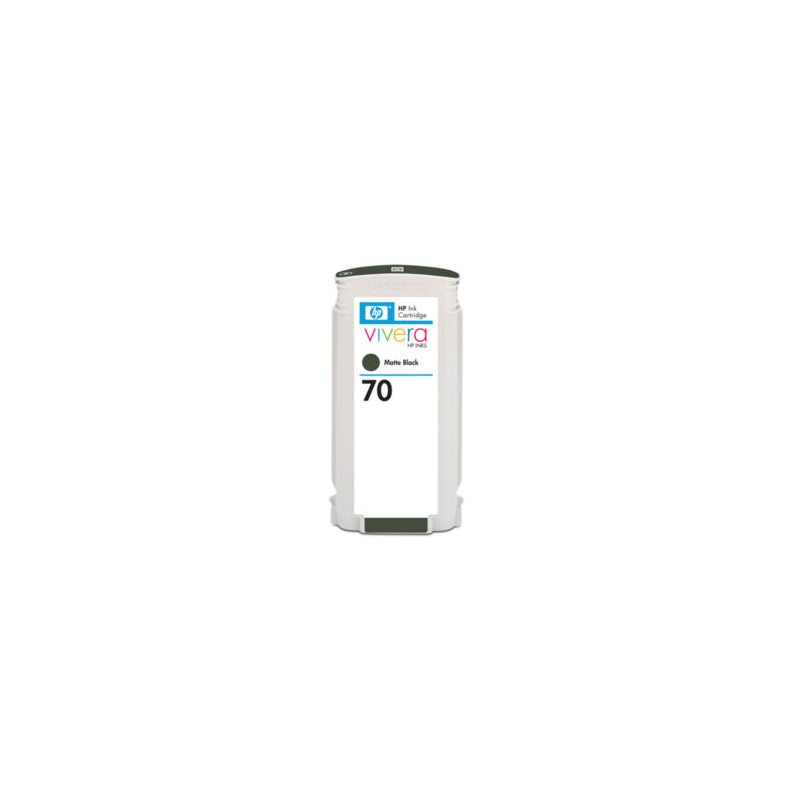 TINTA HP LF 70 NEGRO MATE DESIGNJET Z2100 Z3100 130ML