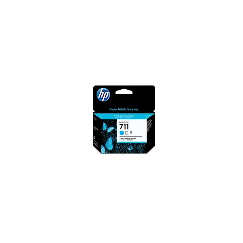 TINTA HP LF 711 CYAN 3PACK DESIGNJET