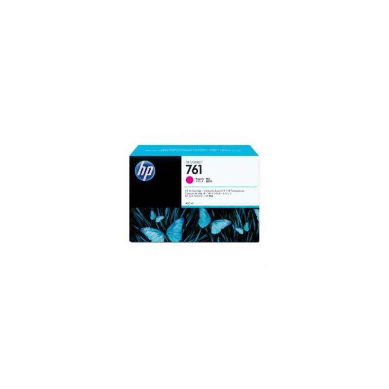 TINTA HP LF 761 MAGENTA T7100 DESIGNJET 400ML