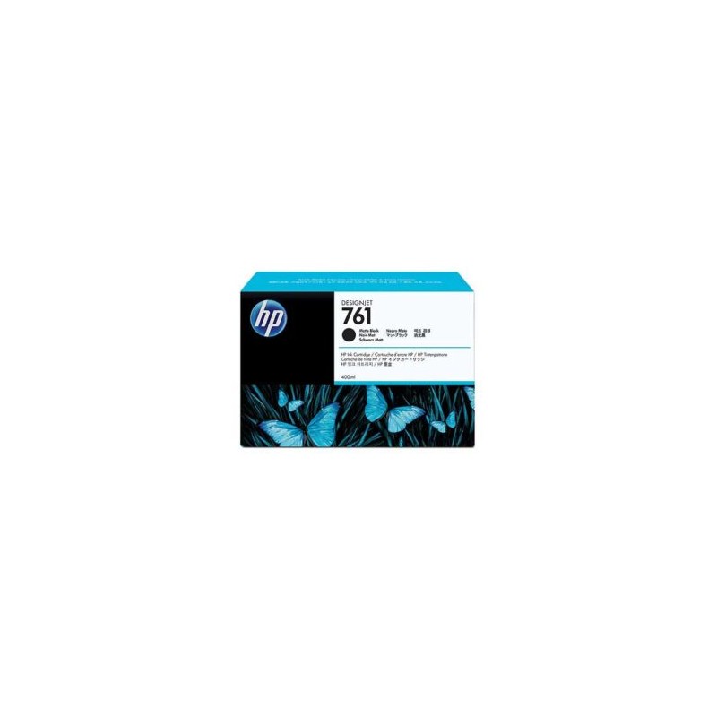 TINTA HP LF 761 NEGRO MATE T7100 DESIGNJET 400ML