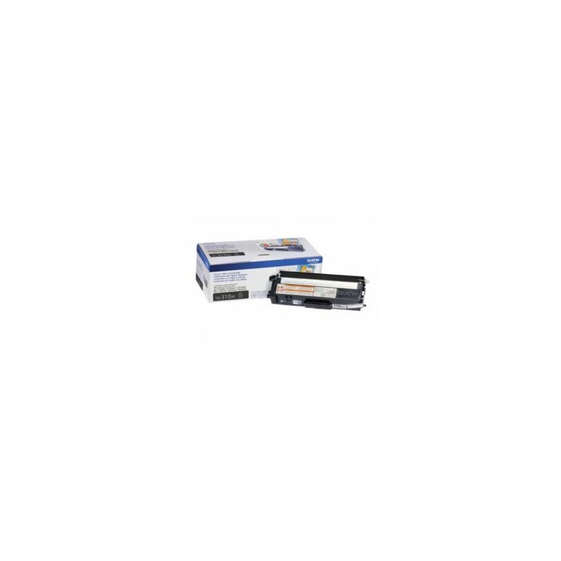 Tóner Brother TN310BK Rendimiento 2500 Páginas Color Negro