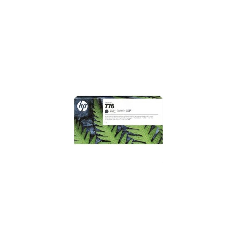 Tinta HP LF 776 1L Color Negro Mate