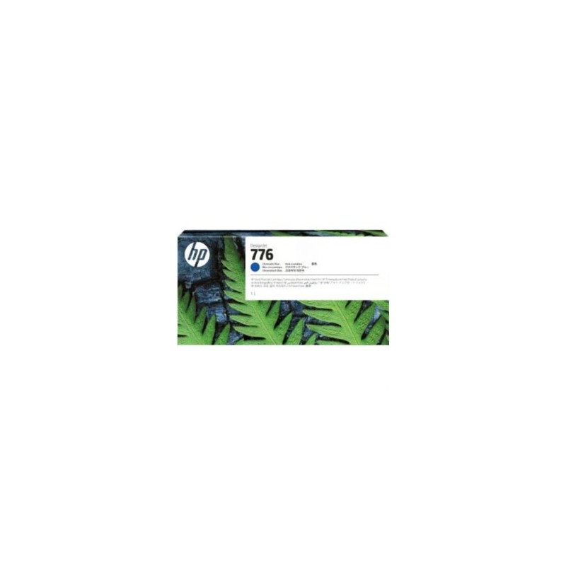 Tinta HP LF 776 Cromática 1L Color Azul