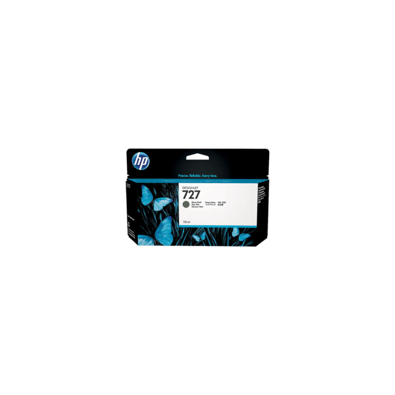 TINTA HP LF NEGRO MATE DESIGNJET 727 130ML