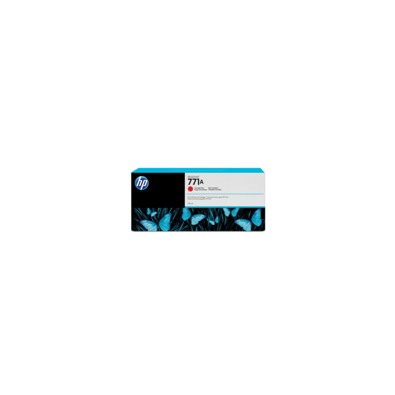 TINTA HP LF ROJA CROMATICA DESIGNJET 771A
