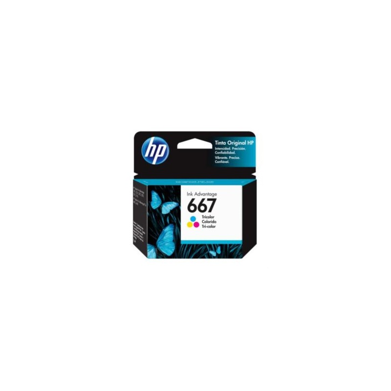 Tinta HP Original Ink Advantage 667 Tricolor
