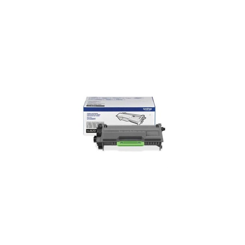 Tóner Brother TN820 Rendimiento 3000 Páginas HLL5100DN/HLL6200DW Color Negro