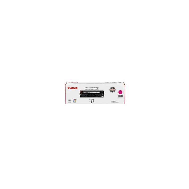 TONER CANON 118 M MAGENTA para ImageClass Series LBP7200Cdn / LBP7660Cdn / MF8350Cdn / MF8380Cdw / MF8580Cdw / MF726Cdw
