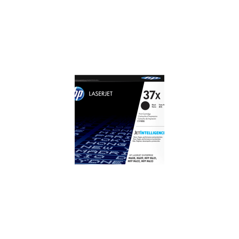 TONER HP 37X NEGRO ALTO RENDIMIENTO