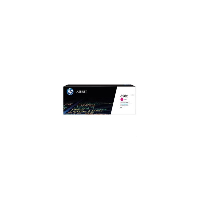 Toner HP 658X Magenta Original LaserJet Alto Rendimiento