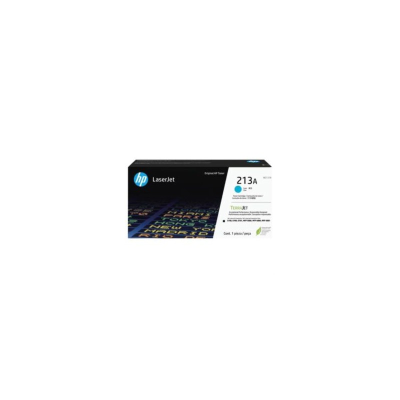 Tóner HP Original LaserJet 213A Láser Rendimiento 3000 Páginas Color Cian
