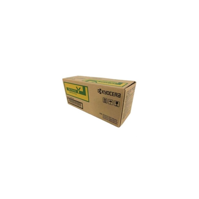 Tóner Kyocera TK-5142Y Compatible P6130cdn/M6030cdn/M6530cdn Color Amarillo