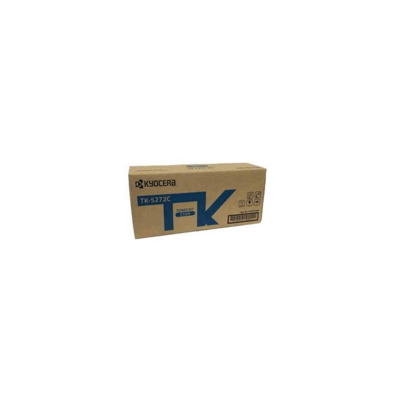 Tóner Kyocera TK-5272C 6K Páginas Compatible P6230cdn/M6230cdn/M6630cdn Color Cian