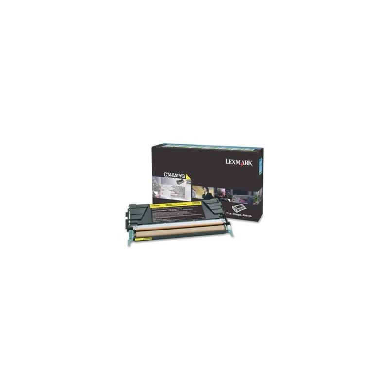 TONER LEXMARK PROGRAMA RETORNO AMARILLO C746