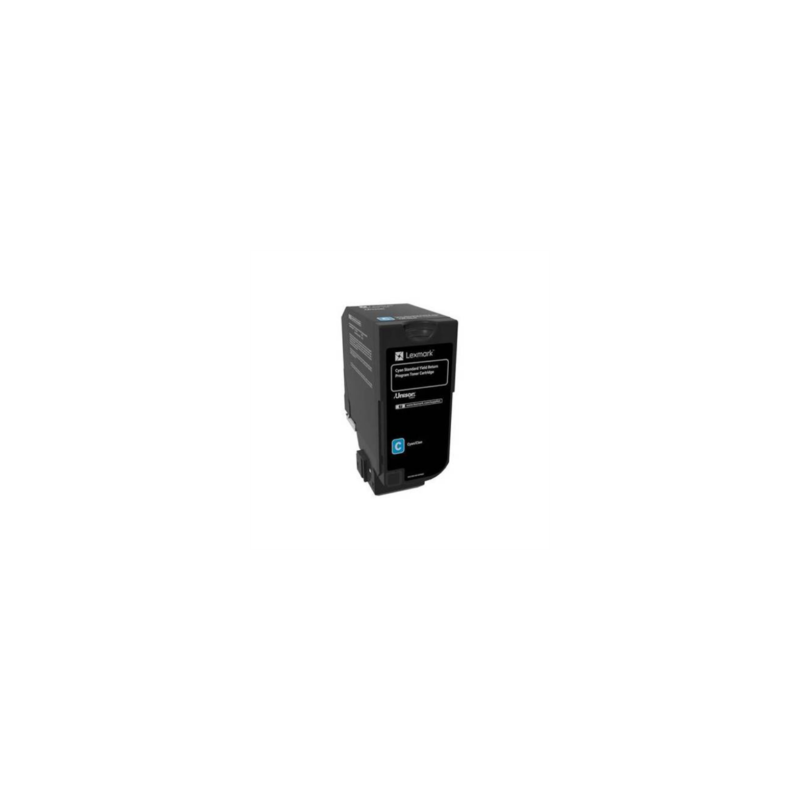 Tóner Lexmark Rendimiento Estándar Programa Retorno CS720DE Color Cian