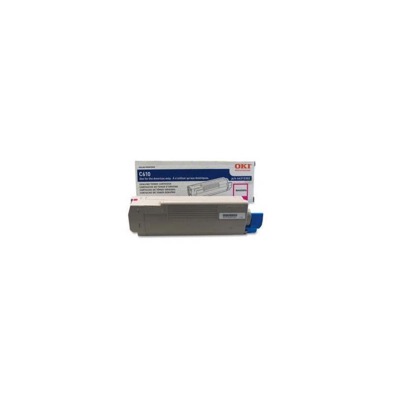 TONER OKIDATA CYAN C610 6K PAG
