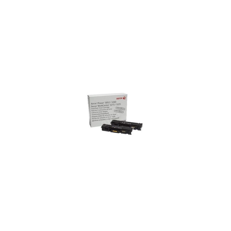TONER XEROX DUAL PACK NEGRO WC3215 /3225 6000 PAGINAS