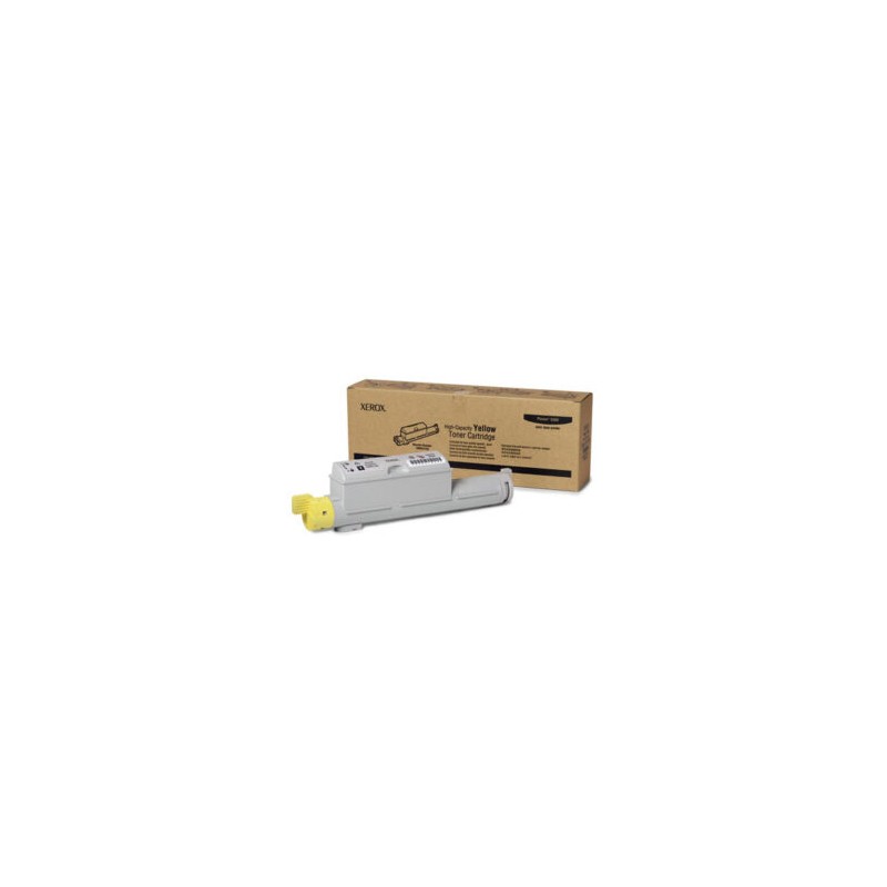 TONER XEROX PHASER 6360 AMARILLO ALTA CAPACIDAD